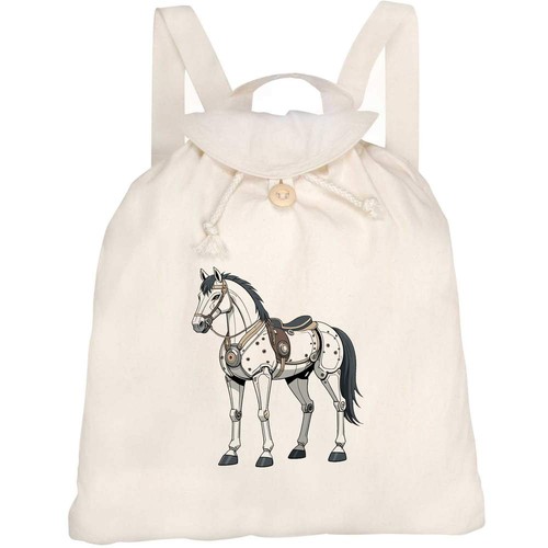 Mechanical horse canvas - horse',