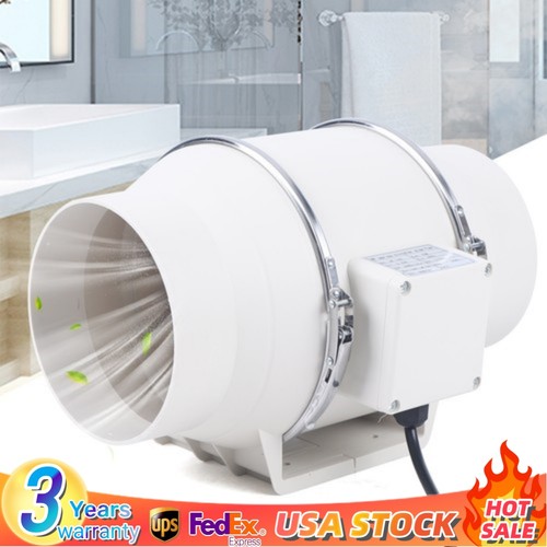 Inline duct fan - fan, cfm