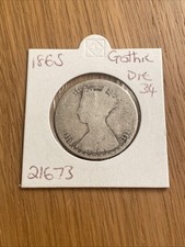 1865 Queen Victoria Silver