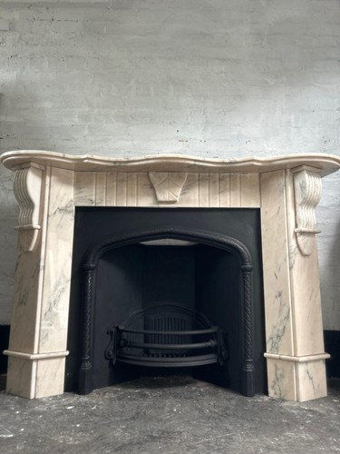 Marble fire surround - fire, for