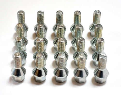Chrome wheel nut stud bolts - nut,