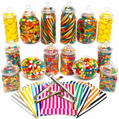 Plastic sweet jar - 14, 2