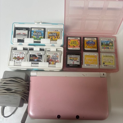 Nintendo 3ds pink bundle - nintendo, ll