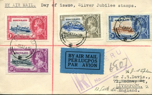 Basutoland 1935 silver - silver, jubilee