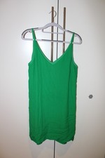 Topshop Bright Green V-Neck