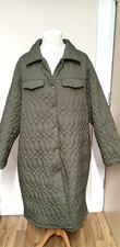 Emery Rose Long Quilted Coat