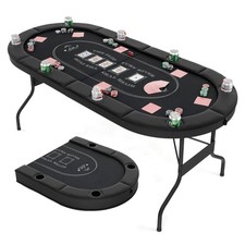 Portable oval card - oval, game