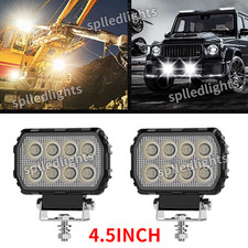 2x 4.5'' 12v 24v Led Work Lamp
