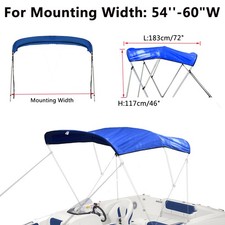 3/4 Bow Bimini Top Boat Cover