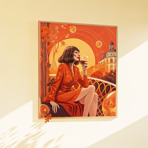 1970s style woman - style,