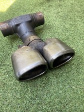 Genuine Porsche 987 Boxster, Cayman Exhaust Tailpipe Tip and connector pipe used