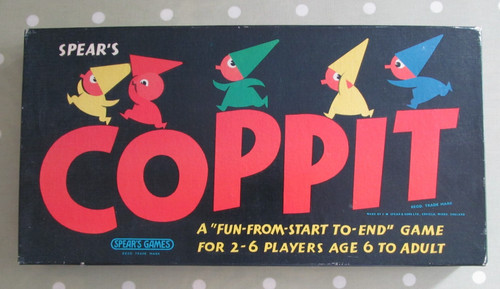 Vintage coppit board game - coppit,