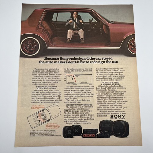 Sony car stereo - stereo, vintage