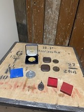 Vintage Rifle Hunting Shooting Medals Bisley Centurion 1990 Surrey County TNRA