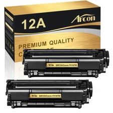 2 x Toner Cartridge Q2612A /