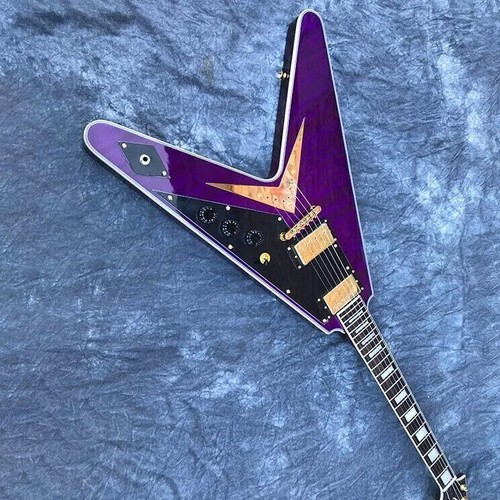 Hot electric guitar flame - hot,