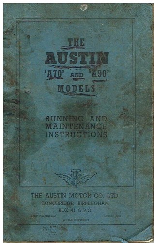 Austin a70 saloon pick - saloon, pick-up