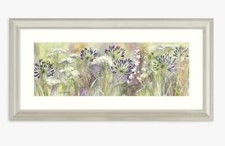 John Lewis Catherine Stephenson 'Agapanthus Grasses' Framed Print 55 x 110cm A