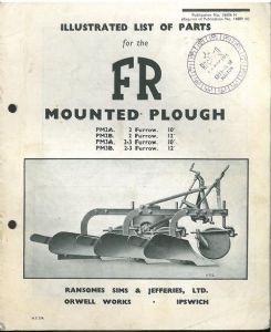 Ransomes mounted plough - ransomes, fr