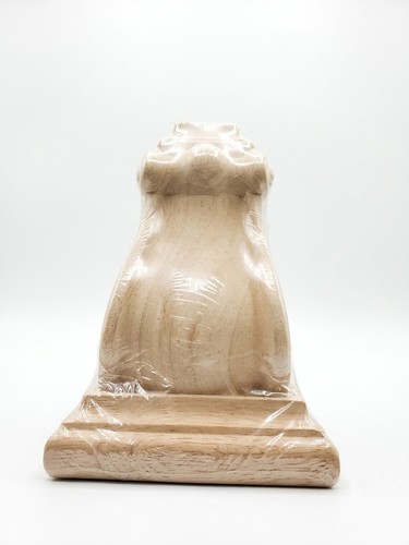 White wooden decorative - white,