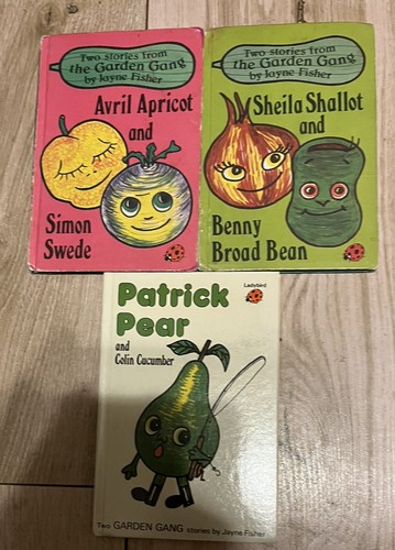 Vintage ladybird garden - vintage, gang