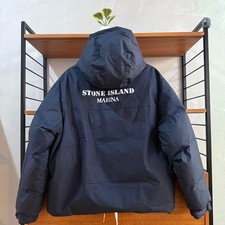 Stone Island Marina Reflective Down Puffer Jacket | Navy | LARGE