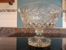 Vintage cut lead crystal