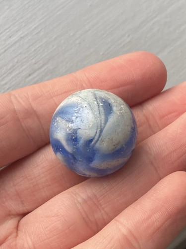 Antique glass marblewhite - marblewhite, &