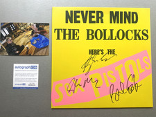 SEX PISTOLS In-Person Signed