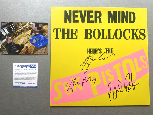Sex pistols person signed - sex,