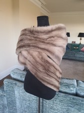 Mink Stole Wrap Cape Bolero