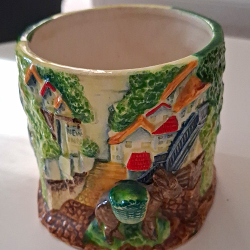 Vintage marutomoware pottery - marutomoware,