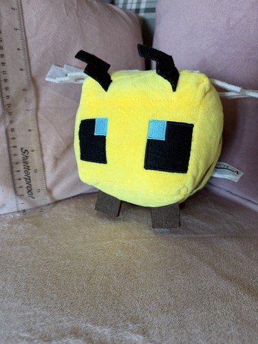 Mojang minecraft bee - minecraft, plush