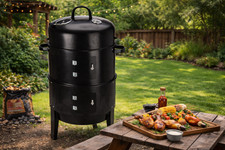 3 in 1 BBQ Smoker 16" 40cm X