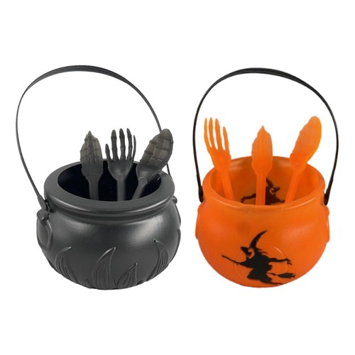 Halloween cauldron with - halloween,