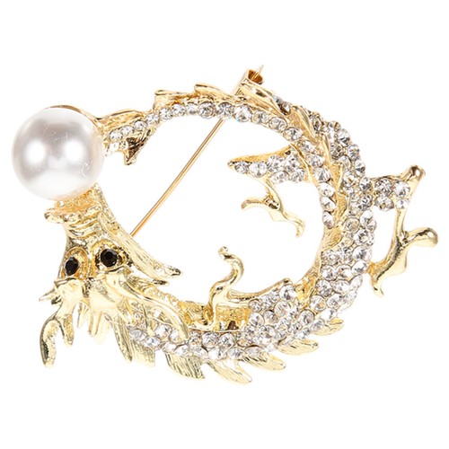 Dragon pin decoration brooch - dragon,