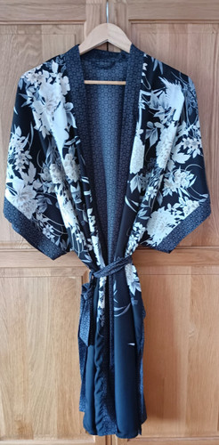 George kimono oversized robe - george,