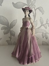 Vintage Coalport Age Of Elegance Figurine Evening Promenade 1994