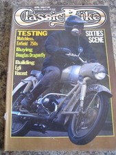 CLASSIC BIKE MAGAZINE APR 1989