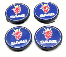 WHEEL CENTER CAPS 62.5mm FOR SAAB 9-3 9-5 2.0 2.3t YS3E 98-07 AERO 12802437