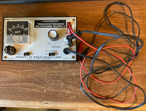 Micronta ma20 radio - micronta, shack