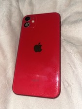Apple iPhone 11 64GB Red Unlocked - Cracked Camera Glass Works Perfectly
