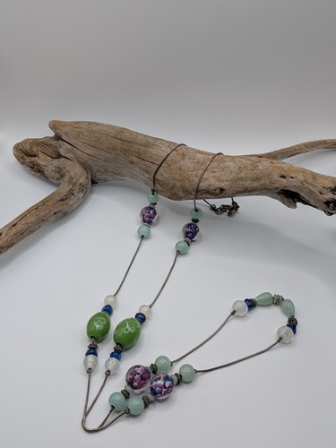 Fat face glass beaded station - fat,