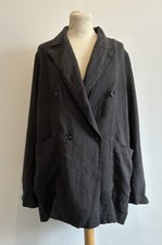 Zara 100% Linen Jacket Womens