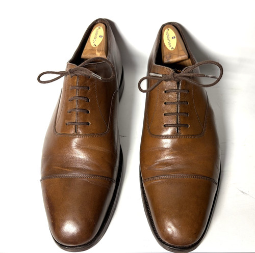 Loake brown oxford - brown,
