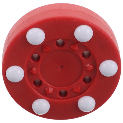 Reusable roller hockey puck - roller,