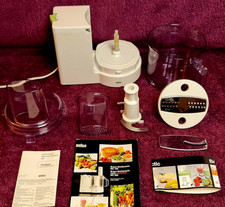 Braun Multipractic MC 100 Compact Food Processor Kitchen Set - Boxed
