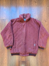 Vintage 80s 90s Burgundy Puffa