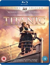 Titanic Blu-Ray (2012) Leonardo DiCaprio, Cameron (DIR) cert 12 4 discs