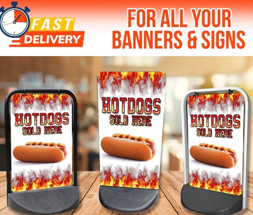Hot dogs sold here - dogs,